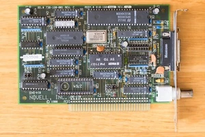 Novell / Anthem NE1000 | Controller ISA Ethernet 10 Mbit | BNC - Foto 1 di 3