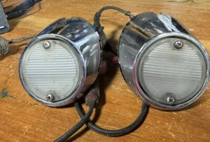 69-70 Mustang BOSS Reverse Lamp Light Bulb Assembly Set Right Left Pair Original - Picture 1 of 5