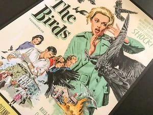 Póster impreso de arte de película limitado de Paul Mann Alfred Hitchcock The Birds - Imagen 1 de 14