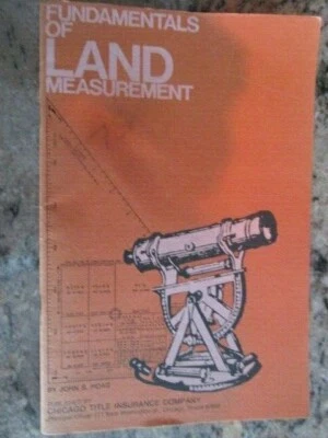 Fundamentals of Land Measurement  April 1971 - E7K - Image 1 of 4