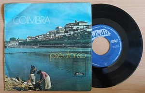 JOSE AFONSO Coimbra 7/45 EP EX 1972 MADE IN ANGOLA PORTUGAL FADO RARE - Picture 1 of 3