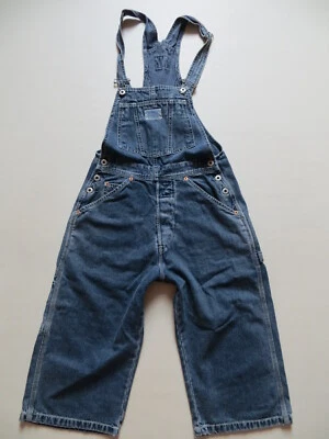 Levi's Latzhose kurze Latz Jeans Hose, Gr. XS, W 26, vintage Shorts, OVERALL ! - Bild 1 von 2