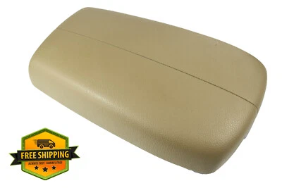 Conjunto de tapa reposabrazos de cuero beige consola central Kia Sorento 2011-2013 OEM Foto 1 de 4