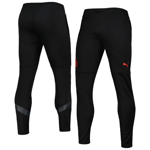 Men's Puma Black AC Milan DryCELL Training Pants Cover