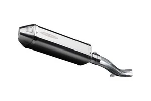 Honda VFR1200X Crosstourer 12-17 Slip On 13" Tri-Oval Stainless Exhaust Muffler - Foto 1 di 4