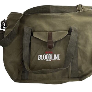 Bloodline Netflix TV Show Cast/Crew Promo Messenger Bag Green Canvas Season 3 - Bild 1 von 20