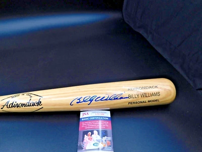 Billy Williams  Signed / Autographed Adirondack Person Model Bat JSA COA - Image 1 of 2