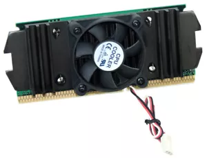 Intel Celeron 300MHz SL2X8 SLOT1+Cooler - Picture 1 of 2