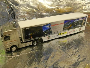 ** Herpa 149051 MB Actros LH Safeliner Semitrailer Zentrallager West 1:87 Scale - Picture 1 of 1