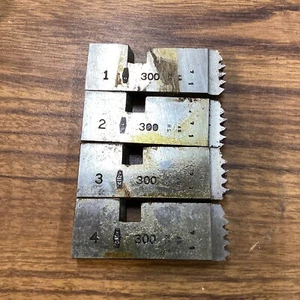 Dies #1,#2,#3,#4 Oster Series 300 Threading Dies 1-3/8”-6 NC. HS. - Picture 1 of 3