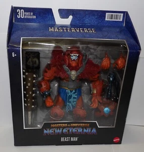 Figura de acción Masters Of The Universe Masterverse NUEVA ETERNIA BEAST MAN 7" NUEVA - Imagen 1 de 12
