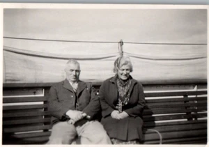 Älterer Alltag in Dänemark 1900 - 50er Jahre seltenes Vintage Foto klein 9x6cm - Bild 1 von 2