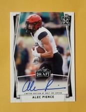 2022 Leaf Draft Limited Edition Auto /100 Alec Pierce #BA-AP1 Rookie RC SP A