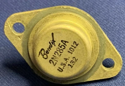 2N285A BENDIX POWER Transistor VINTAGE 1971 NOS LAST ONE QTY-1 - Image 1 of 2