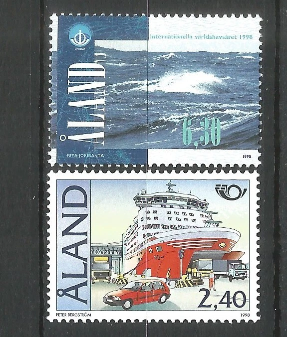 Sellos Aland Finlandia Año 1998 Como Nuevos MNH (**) Envíos Foto 1 de 1