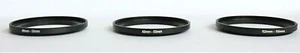 One Brand New Metal Stepping-up Filter Adapter to Fit 55mm Filters, 3 choices - Picture 1 of 24