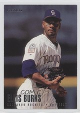 1996 Fleer Team Sets Colorado Rockies Ellis Burks #3