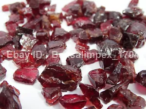 500 Cts Natural Red Garnet Rough Loose Gemstone Rough Lot - Picture 1 of 6