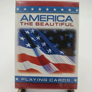 Carte da gioco America The Beautiful Patriotic nuove con scatola marca bicicletta - Foto 1 di 5