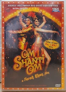 Om Shanti Om - Shahrukh Khan - Bollywood Hindi Movie DVD Region Free, Subtitles - Picture 1 of 2