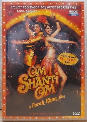 Om Shanti Om - Shahrukh Khan - Bollywood Hindi Movie DVD Region Free, Subtitles - Image 1 of 2