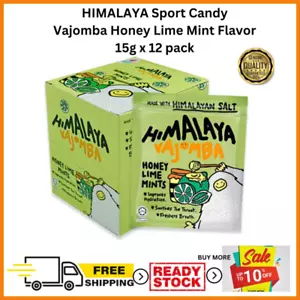 Himalaya Vajomba Sport Candy(12 Packs/BOX) Honey Lime Mint Flavour Free Shipping - Picture 1 of 6