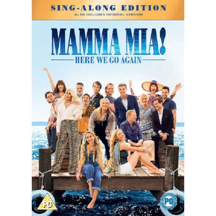 Mamma Mia! Here We Go Again DVD Nuevo - Imagen 1 de 1