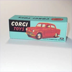 Corgi Toys 201 Austin Cambridge Repro Box - Picture 1 of 5
