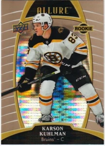 KARSON KUHLMAN RC 19-20 ALLURE PEWTER ROOKIE SSP CARD # 65 CASE HIT UD 2019-20 - Picture 1 of 1