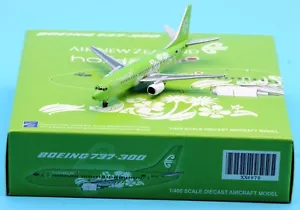 JC Wings 1:400 AIR NEW ZEALAND Boeing 737-300 aereo pressofuso modello jet ZK-FRE - Foto 1 di 13