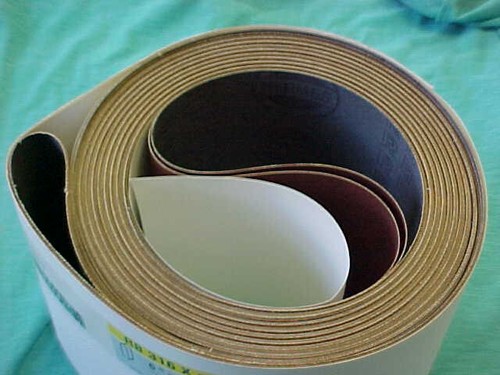 HERMÈS NASTRO LEVIGATRICE A GRANA HERMES RB 316XOP ALLUMINIO 6""X396"" P 15O 2 CINTURE TOTALI