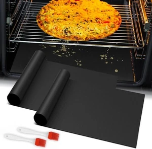 2pz Fodere Forno Resistenti per Stufa Elettrica Resistente al Calore Protezione Piano Cottura - Foto 1 di 8