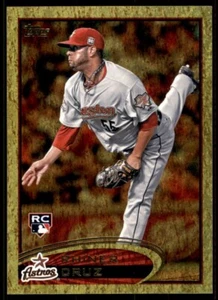 Actualización Topps 2012 #US171 Rhiner Cruz novato Gold Sparkle - Imagen 1 de 2