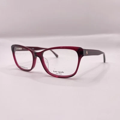 Gafas Kate Spade para mujer cuadradas crujientes ojo de gato puente bajo arándano Foto 1 de 4