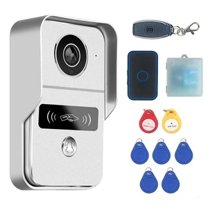 WiFi wireless video intercom for home apartment 1080p tuya smart video doorbell - Picture 1 of 21