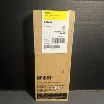 TINTA EPSON T46J4 ULTRACROMADA D6r-S para sl-d1070 - amarilla-250mL Exp. 5/2026 Foto 1 de 3