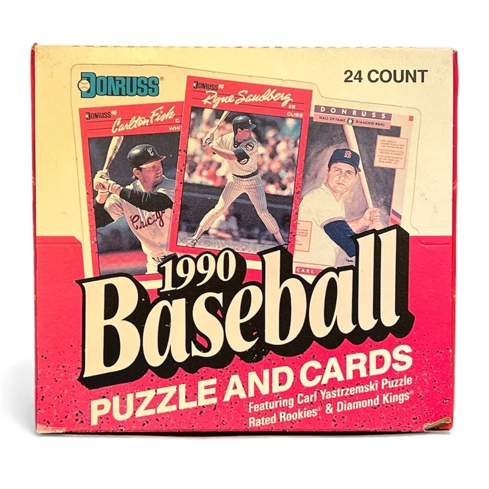 1990 Donruss Baseball 24 Pack Box - Image 1 of 1