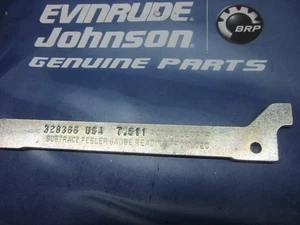 Johnson Evinrude OMC Driveshaft Shim Shimming Tool Bar Gauge pinion 328366 New - Picture 1 of 2
