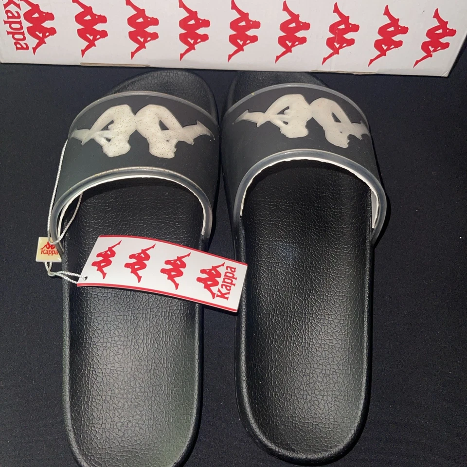 Женские горки Kappa черные и золотистые размер 10 - Изображение 1 из 4