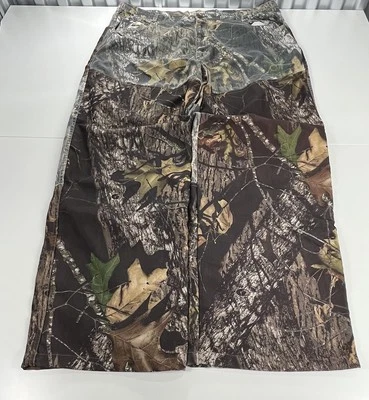 Mossy Oak Breakup Wide Leg Camo Brush Pant Men’s Size 44x32 CAMO JNCO Y2K VTG - Image 1 of 4