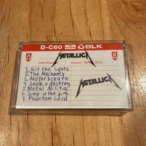 Metallica - No Life Till Leather CASSETTE TAPE 2015 RSD issue SEALED exodus - Picture 1 of 6