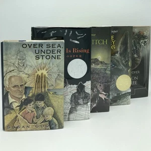 Complete Dark is Rising set - Susan Cooper (1st edition misc. prints) 5 vol. HC - Picture 1 of 21