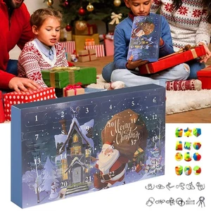 Metal Wire and Plastic Puzzles Christmas Advent Calendar 2021 Christmas GooAq - Picture 1 of 12