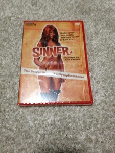 SINNER THE SECRET DIARY OF A NYMPHOMANIAC DVD NEW - Picture 1 of 2