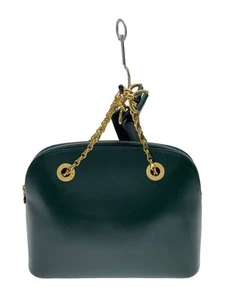 CELINE Bolso de Hombro Cuero Verde Liso M13 Usado - Imagen 1 de 6