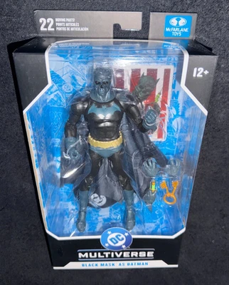 Figura MASCARA NEGRA como BATMAN DC McFarlane Multiverse Deluxe Nueva en Caja Foto 1 de 4