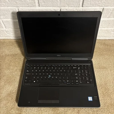Dell Precision 7520 15.6” I7-7820HQ 2.90GHz 32GB Quadro M2200 No HDD Laptop - Image 1 of 4