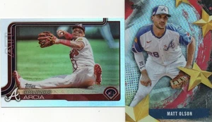 2025 Topps - Stars of MLB - Matt Olson, 2025 Topps #154 (FOIL) - Orlando Arcia - Picture 1 of 1