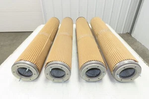 Flex-Kleen B60430 Compact Pleated Filter 36" Replacement Cartridge Lot of 4 - Picture 1 of 12