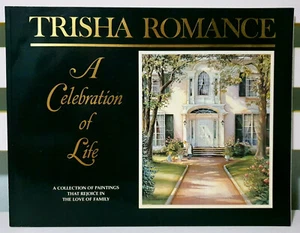 A Celebration of Life: A Collection of Watercolours! Art Book by Trisha Romance! - Picture 1 of 3